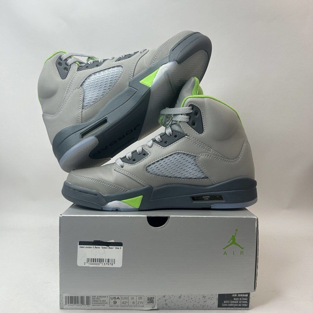 Nike Shoes Air Jordan 5 Retro OG “Green Bean” 2023 - Picture 3 of 8